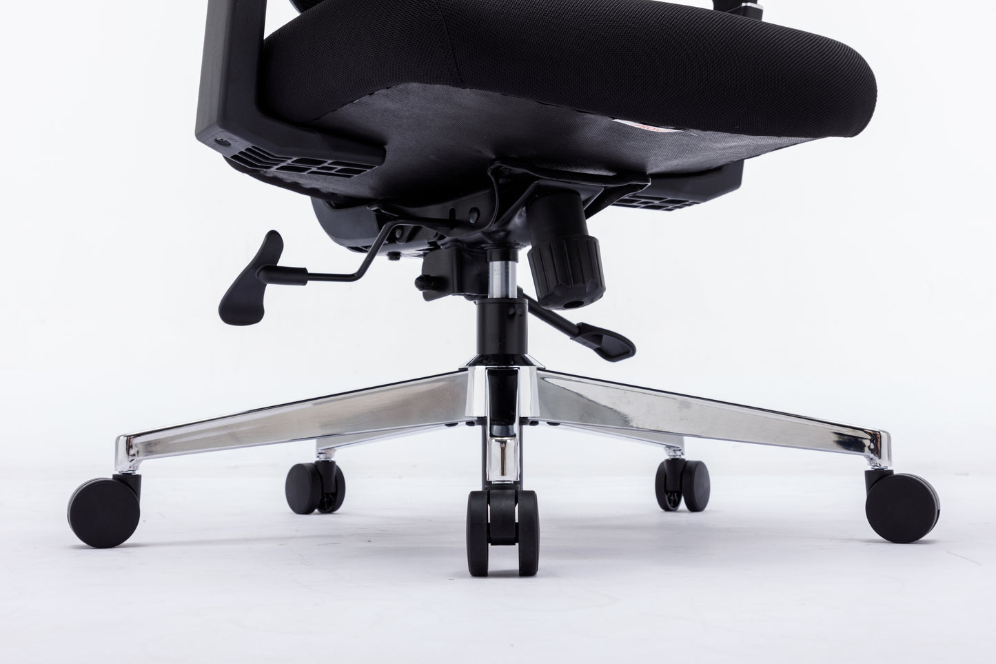 CMHY-003N Ergonomic High Back Mesh Office Chair, 3D Armrest, Adjustable Headrest, Variable Tilt - Standard Nylon Casters