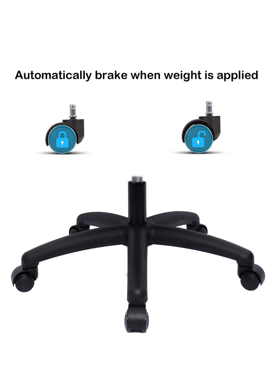 Self Braking Casters (Set of 5)