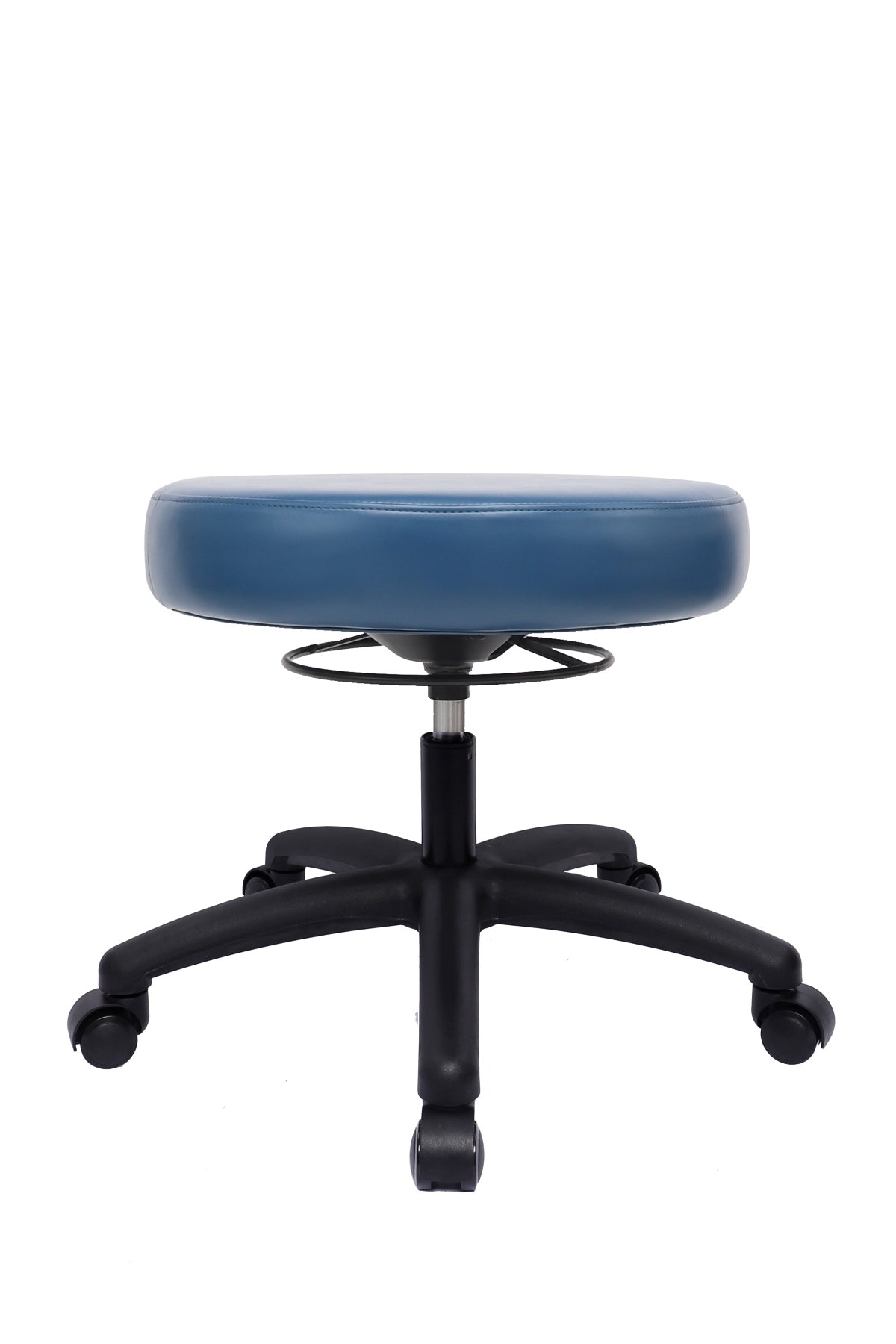 PRS-R0500: LOW DESK (16.5"-21.5" Seat Height) 360 Degree Adjustable Round Stool